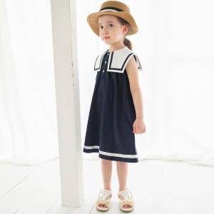 ワンピース alexia stam Balloon Sleeveless Dress ALEXIA STAM（アリシアスタン） ワンピース BABY ALEXIA Contrast Hem