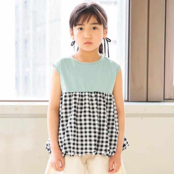 【WEB限定/DRC】バルーン切替トップス 女の子 ガールズ SS 春物 夏物 春夏物 子供服 子ど...