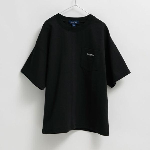 【NAUTICA/ノーティカ】ポケット付き半袖Tシャツ