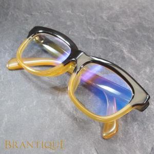 特価品 本ベッコウ 鼈甲 眼鏡 メガネ フレーム チタン/飴甲コンビ