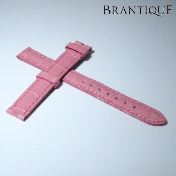 ◆美品◆ カルティエ Cartier 12mm レザーベルト 尾錠なし ピンク USED品 レディー...