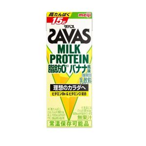 コストコ　SAVAS サバス　ミルクプロテイン　バナナ風味200ml×24本｜BRANZ SHOP