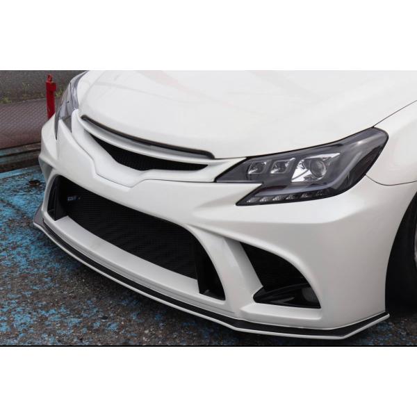 ■GRX130 マークＸ BRASH エアログリル■後期バンパー装着可能■後期仕様やRDS仕様にも【...