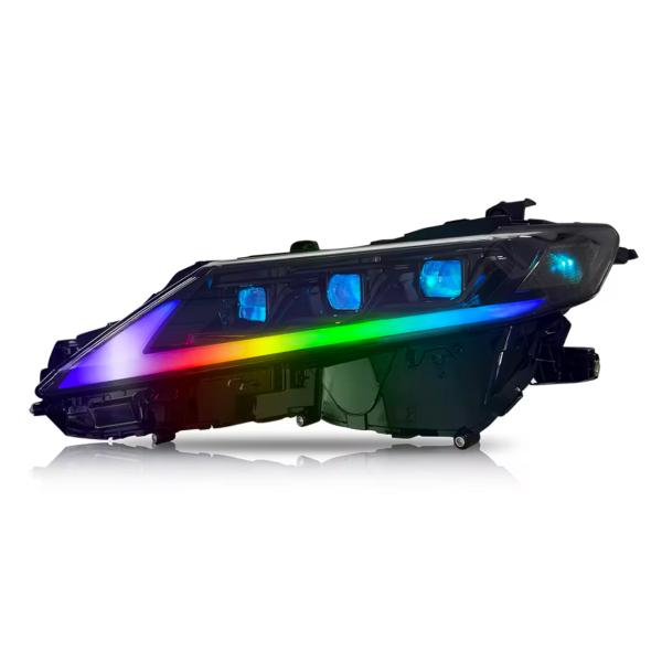 TOYOTA AXVH70 カムリ RGB 3眼ヘッドライト フルLED オープニングモーション シ...