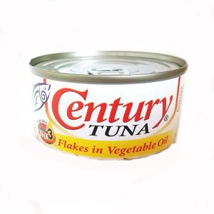 Century Tuna Flakes in Vegitable Oil　ツナフレーク　ベジタブルオイル漬け 180ｇ
