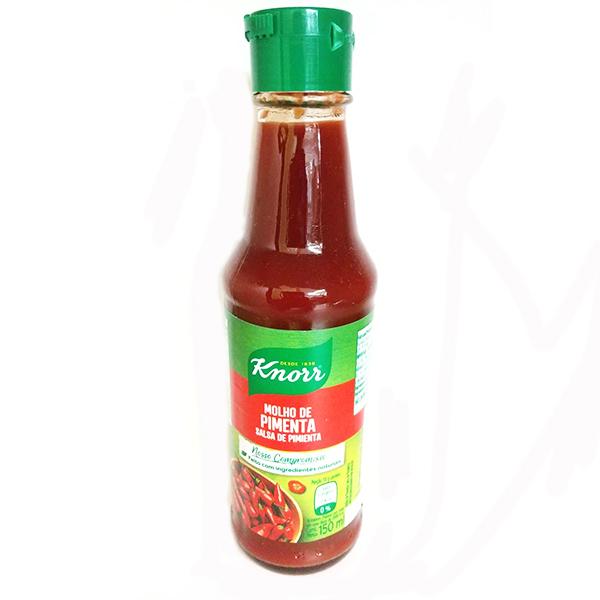 Knorr　Molho de Pimenta レッドチリソース150g　ブラジル産　
