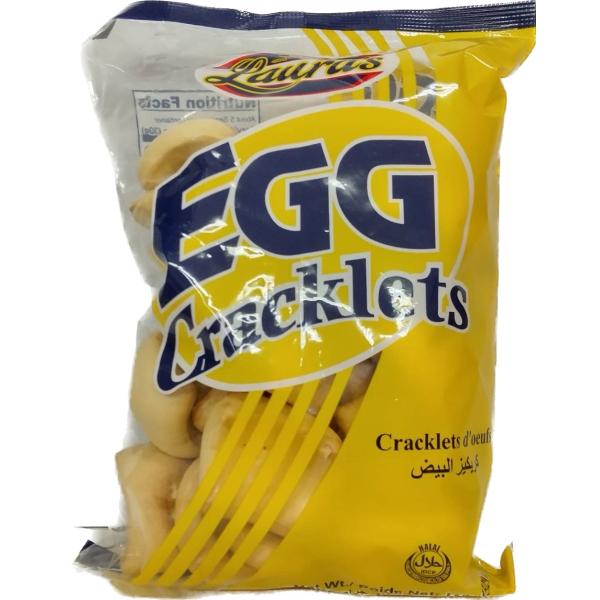 ラウラス エッグクラックレット クラッカー フィリピン Lauras EGG Cracklets P...