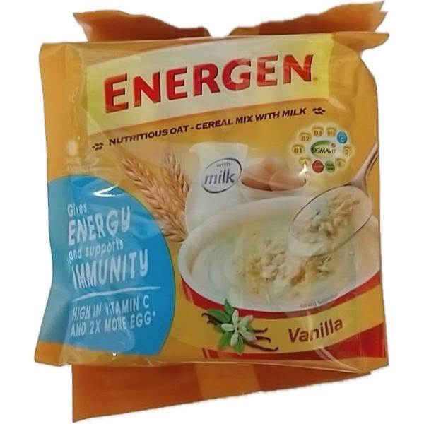 MAYORA ENERGEN Vanilla オートミール入り粉末飲料 バニラ味 インドネシア産 4...