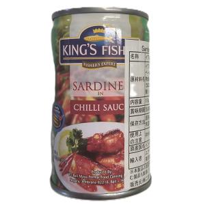 Sardines in chile sauce　イワシの唐辛子ソース煮　155g インドネシア産