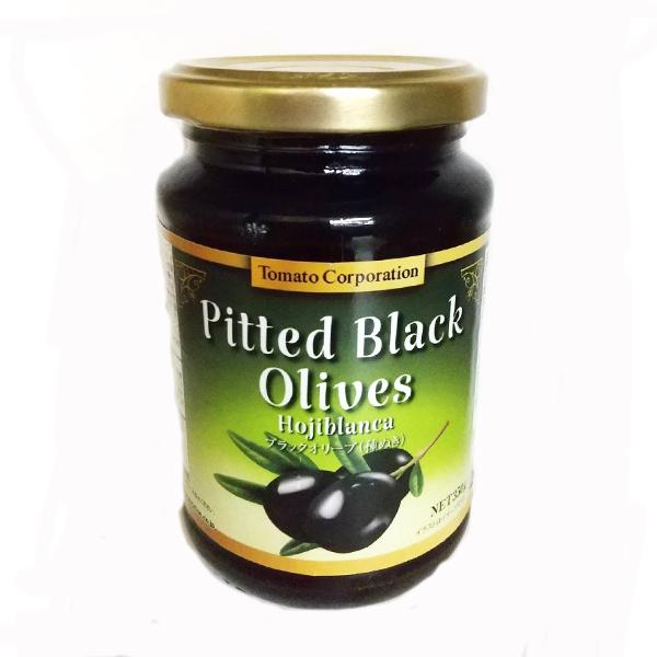 Pitted Black Olives オリーブの実（ブラック　種なし）３５０g　スペイン産
