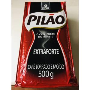 カフェ　ピロン　エクストラフォルテ　CAFE PILAO　EXTRAFORTE 500g ブラジルコーヒー｜brasilsaketen