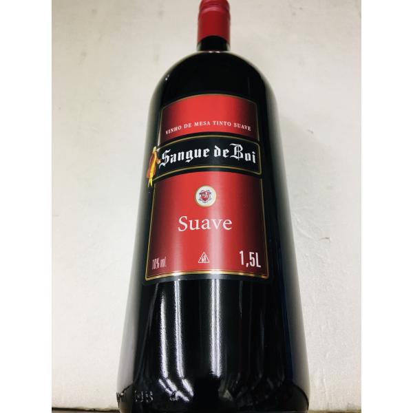 サンゲ　デ　ボイ　スアベェ 赤　(甘口) Sangue de Boi　1500ml　 ブラジルワイン