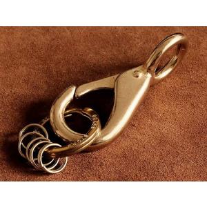 真鍮 キーホルダー（コンビネーションレンチ） スパナ おもちゃ