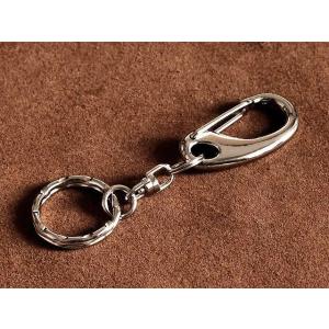 ナスカン キーホルダー（シルバー） キーフック キーリング カラビナ