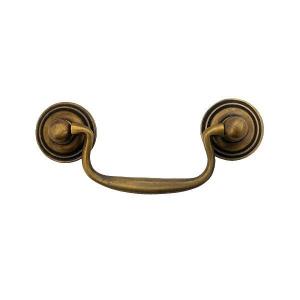 B002 取っ手 抽斗 真鍮 引き出し アンティークゴールド