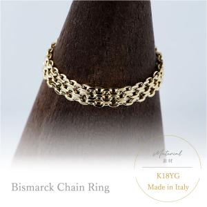 Jewel closet by L&Co. 指輪 リング K18 ビスマルク チェーンリング