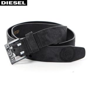 ディーゼル DIESEL レザーベルト メンズ ブラック B...