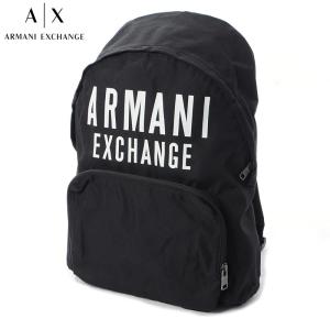 アルマーニエクスチェンジ A|X ARMANI EXCHANGE バックパック リュックサック メンズ 952199 9A124 ブラック｜bravas