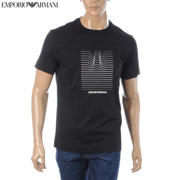 エンポリオアルマーニ EMPORIO ARMANI Tシャツ 半袖 クルーネック メンズ 3K1TL...