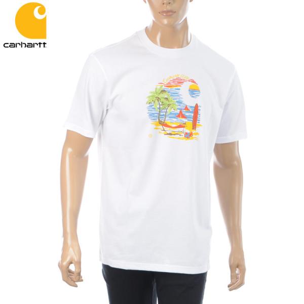 カーハート Carhartt WIP Tシャツ 半袖 クルーネック メンズ S/S BEACH C ...