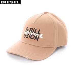 ディーゼル DIESEL ベースボールキャップ 帽子 メンズ C-STONE A02750-0PBAN ベージュ