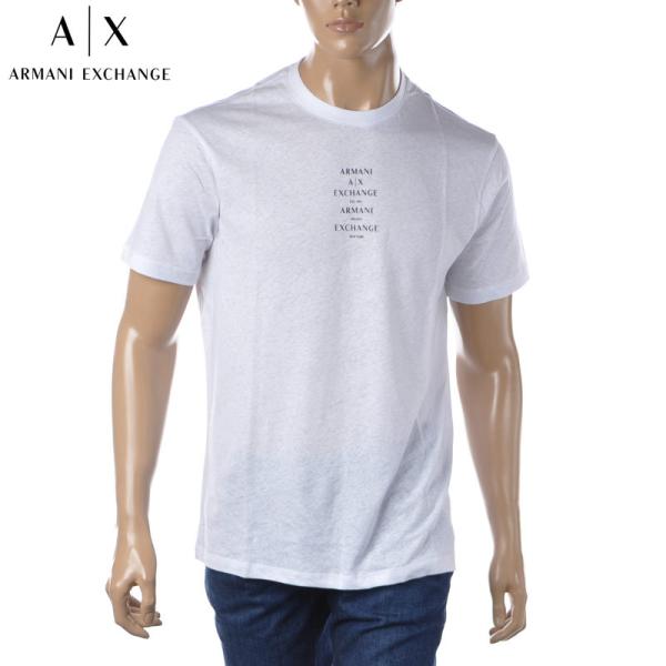 アルマーニエクスチェンジ A|X ARMANI EXCHANGE クルーネックTシャツ 半袖 メンズ...