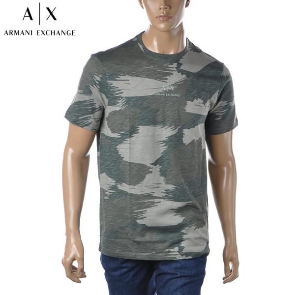 アルマーニエクスチェンジ A|X ARMANI EXCHANGE クルーネックTシャツ 半袖 メンズ...