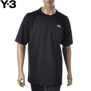 ワイスリー Y-3 クルーネックTシャツ 半袖 メンズ ブランド CH1 COMMEMORATIVE SS TEE HG8797 ブラック｜bravas