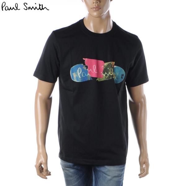 ポールスミス PAUL SMITH Tシャツ メンズ ブランド クルーネック 半袖 M2R 011R...