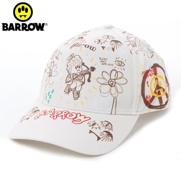 バロー BARROW キャップ 帽子 ブランド F3BWUABC109 オフホワイト