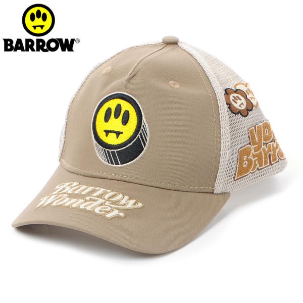 バロー BARROW キャップ 帽子 ブランド F3BWUABC111 ベージュ