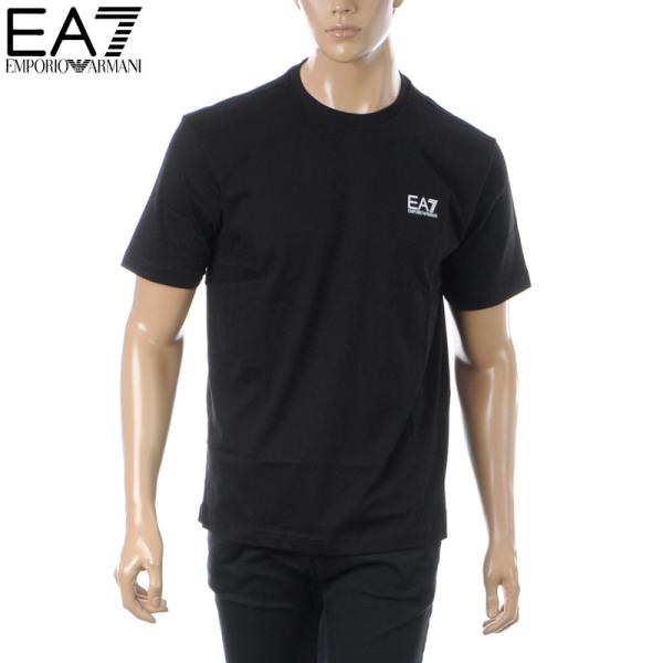 エンポリオアルマーニ EA7 EMPORIO ARMANI Tシャツ メンズ 半袖 クルーネック  ...