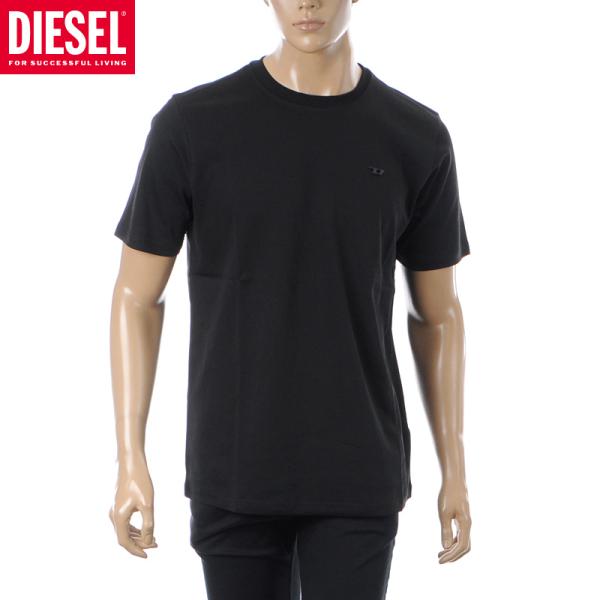 ディーゼル DIESEL Tシャツ メンズ T-JUST-R1 A18549-AIJU 半袖 クルー...