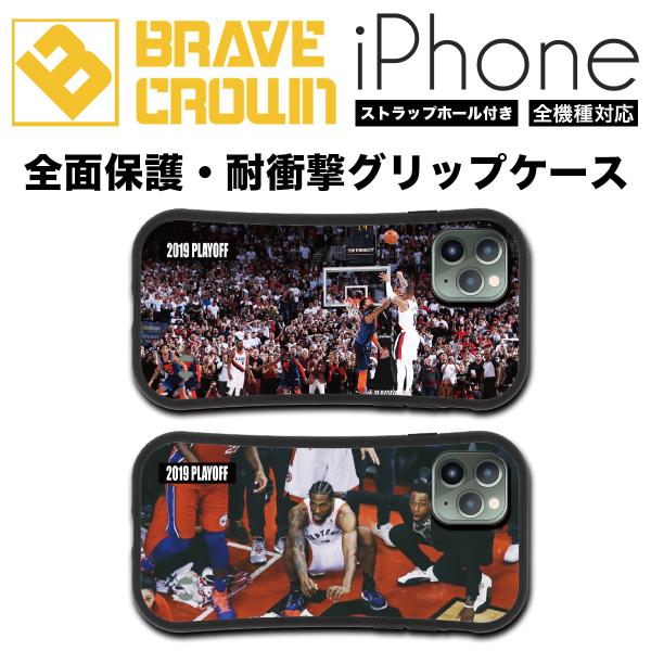 iPhone15 スマホケース 全面保護 グリップ カバー NBA 2019 プレーオフ ファイナル...