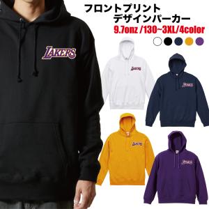 パーカー メンズ レディース レイカーズ レブロン 八村 長袖 プルオーバー スウェット 秋 冬 キッズ 130〜3XL 大きいサイズ 9.7オンス