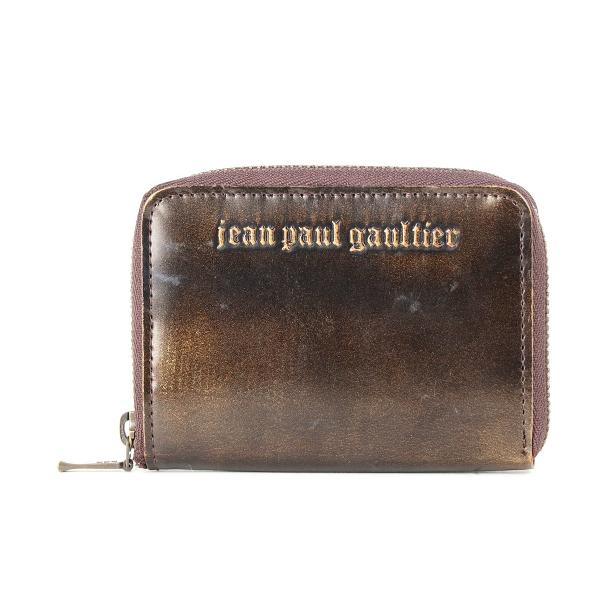 【美品】JEAN PAUL GAULTIER ジャンポールゴルチェ Vサイバー コインパース ケース...