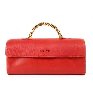 LOEWE（ロエベ） 【超美品】LOEWE オーストリッチ ショルダーバッグ