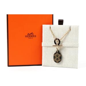 新品同様 エルメス コリエドシアン カプリスGM バレッタ クルーメドール 黒 HERMES（エルメス） 【新品同様】エルメス コリエドシアン カプリスGM