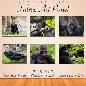 アートパネル インテリア ゴリラ 動物 キャンバス ファブリック パネル 絵画 おしゃれ かわいい 綺麗 ポスター 額縁 壁紙 Lif P046 デザプリ オリジナルデザインプリントグッズ 通販 Yahoo ショッピング