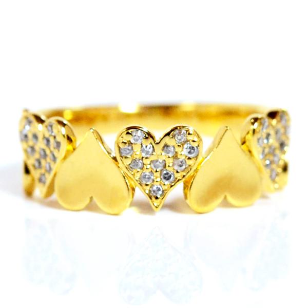 ポートレイトハートリング ダイヤモンドマットK10K18PT950 ホワイトゴールド ピンクゴールド...