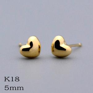 ファーストピアス プラチナ Pt900 4mm 5mm ぷっくり ハート 太長