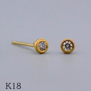 Shihara シハラ チェーン ピアス 04s K18YG ゴールド : 7yorku&7yorku
