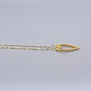 フリーアングルオープンハートダイヤモンドネック...の詳細画像4