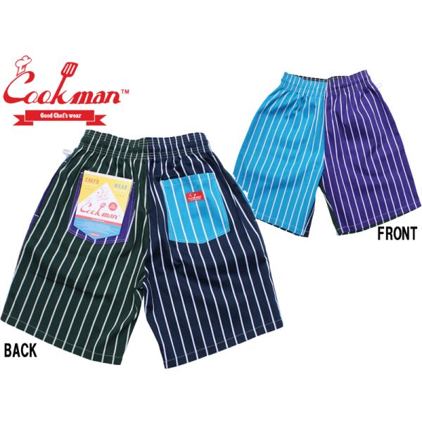 Cookman クックマン Chef Short Pants シェフショートパンツ ユニセックス カ...