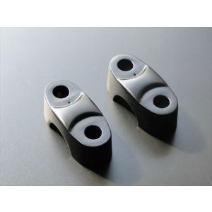 0097■CB400F/HAWK ハンドルホルダー(2個セット)黒色 ヨンフォア ホーク バブ