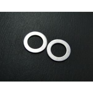 0867■ブレーキホース取付ボルト用アルミワッシャー(2枚)10Φ