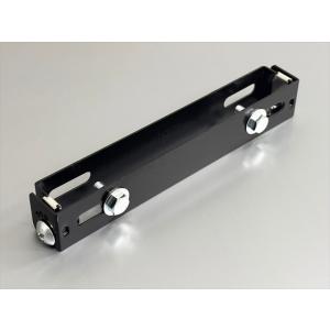 1361■角度変更ナンバープレートステー(黒色)