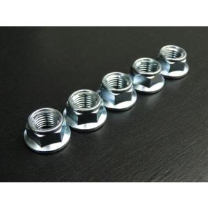 CBX400F／CBR400F リヤスプロケット取付ナット(5個)ユニクロメッキ