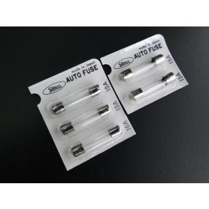 4020■HAWK 純正管ヒューズ(10A×3/15A×2) ホーク バブ