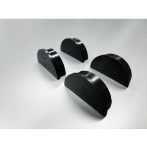 6680■GS400 純正エンジンカムカバープラグ(半月4個セット)